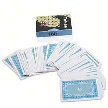 1張透視撲克牌,魔術感應撲克牌,戲法,近景魔術表演道具 - 藍色 - 查看 7