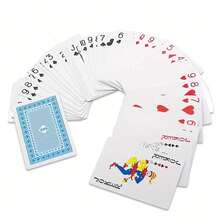 1張透視撲克牌,魔術感應撲克牌,戲法,近景魔術表演道具 - 藍色 - 查看 6