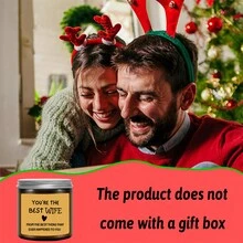 1根芳香蠟燭,芳香玻璃罐蠟燭,適合送給您的妻子的有趣禮物,無煙、性別蠟燭,可供家居、房間、婚禮、桌面等裝飾,是芳香療法的禮物 - 薰衣草 - 查看 4