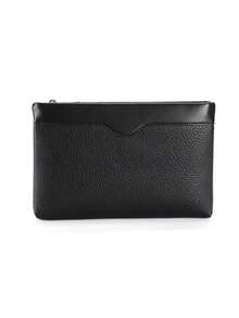 全新商務風格男士手拿包,大容量多層皮革長錢包,現代時尚設計,非常適合週年紀念日、情人節、生日,或作為送給男朋友、丈夫、叔叔、兄弟的禮物手提包腕帶包送給老公的防水男士禮物爸爸禮物 男士情人節禮物 - 黑色 - 查看 8