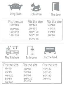 1pc Retro Pattern, Modern Luxury Style Entrance Doormat For Living Room, Kitchen, Foyer - Non-Slip, Absorbent Floor Carpet - Multicolor - View 3