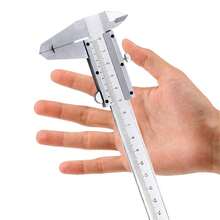 1pc DIY Measure Tool Stainless Steel 150mm Vernier Caliper Aperture Depth Diameter Measure Tool - Silver - View 4