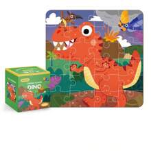 1pc Advanced Level Diy Cartoon Puzzle Building Blocks Educational Toy For Children - Multicolor - View 5