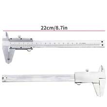 1pc DIY Measure Tool Stainless Steel 150mm Vernier Caliper Aperture Depth Diameter Measure Tool - Silver - View 2