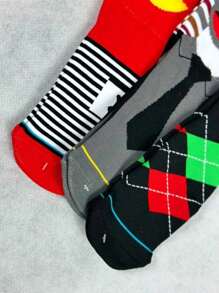 Calcetines Unisex con estampado Divertido 31 Minutos MEGAN SHOP - Multicolor - Ver 2