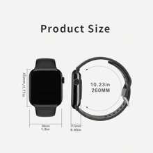 HOT- 1pc 1.83 Inch Full Touch Screen Sports Smartwatch For Men And Women, With Call Function, Step Count, Calorie Burnt, Multiple Sports Modes, Call & Message Reminder, Multifunctional, Compatible With Android/IOS Phones - White - View 10