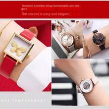 Ultra Thin Genuine Leather Watch Strap Band 12mm 14mm 16mm 18mm 20mm 22mm Watchband Soft Belt Cowhide Leather Straps As A Gift For Students Returning To School - White - View 6