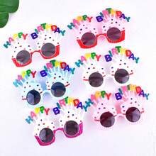 1 件批发趣味新奇生日派对眼镜儿童派对装饰塑料时尚眼镜 - 彩色 - 查看 4