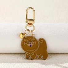 1入組男式寵物紀念標籤鑰匙扣狗頭吊墜,白色馬爾濟斯犬動物搪瓷寵物防護魅力鑰圈,適用於女士手提袋,首飾,男女少年兒童及寵物愛好者禮物 - 多色 - 查看 38