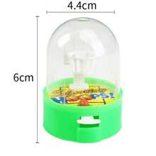 1pc[Random Color]Mini Finger Basketball Court Shooting Game Tabletop Toy - Multicolor - View 6