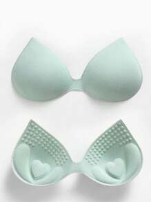 5pcs/Set Latex Bra Inserts & Back Pad Replacement For Swimwear & Bra Padding - Multicolor - View 6