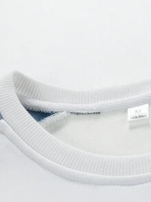 男士針織運動衫 - 白色 - 查看 3