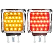 Directional Ceiling Light 54 Led Bicolor Keenworth Chrome Bezel - Black - View 6