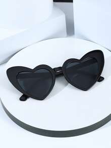 1 副女士心形時尚眼鏡 - 彩色 - 查看 3