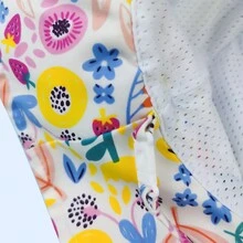 Binomata 可爱碎花蝴蝶结婴儿太阳帽 - 适合春夏季的新鲜花朵设计 - 彩色 - 查看 12