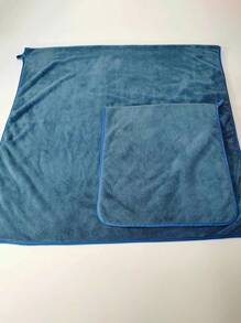 1pc Coral Fleece Soft Absorbent Quick-Dry (Lightweight) Solid Color Non-Shedding Hair Drying Towel, Suitable For Home Bathing And Face Washing, Or 1pc Bath Towel Shower Towels For Beaty Salon, Hotel Sports,Home Essentials, Towel, Skin Care Bath Towel Sheet