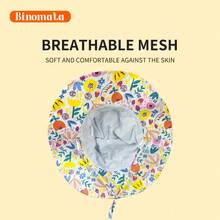 Binomata 可爱碎花蝴蝶结婴儿太阳帽 - 适合春夏季的新鲜花朵设计 - 彩色 - 查看 7