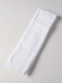 White Waist Flag Football Game Dedicated Towel, Quaterback Receiver Sweat Absorbing Towel, American Football Towel - White - View 2