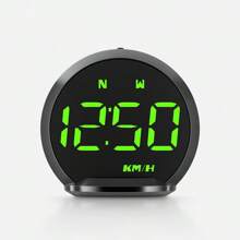 GPS Head Up Display Car Windshield HUD Universal Digital Display With Rotating Suction Cup Bracket Speedometer Digital Clock Overspeed Alarm For All Vehicles Car Electronic Accessories