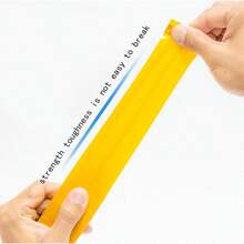 1pc Strong Adhesive Yellow Tape, Tear Resistant And Durable, Wide Range Of Applications - Yellow - View 10