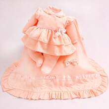 Baby Girls Rompers - Màu Cam san hô - Xem 2