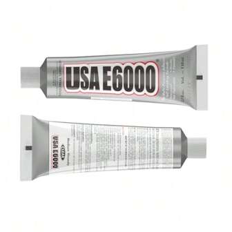 110 ml USAE6000 Takı Yapımı İçin El Sanatları Tutkalı - Çok İşlevli E6000 Süper Yapıştırıcı Tutkallar Çok Amaçlı Şeffaf Tutkal, Su Geçirmez ve Boyanabilir, Ahşap, Cam, Kumaş, Seramik, Metal ve Daha Fazlası İçin Güçlü ve Esnek El Sanatları Yapıştırıcısı, 3,7 Sıvı Ons