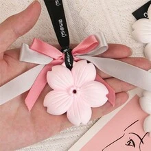 1片櫻花香氣石膏盤,車用、臥室、衣櫃、櫥櫃空氣清新劑 - 藍風鈴 - 查看 4