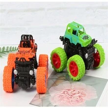 四驅慣性越野車模擬特技旋轉車 - 綠色 - 查看 10