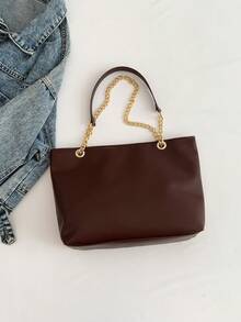 採用毛呢面料和多種材質製成的時尚女包,擁有多種風格,包括斜挎包、肩背包、手提包和經典手提包等款式；配有金屬鹿吊飾和鍊子、彩色格紋圖案,適合休閒、工作和復古風格 - 彩色 - 查看 4