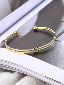 2入組簡約雙層結繩設計女士手鏈 - 彩色 - 查看 2