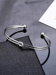 2入組簡約雙層結繩設計女士手鏈 - 彩色 - 查看 3