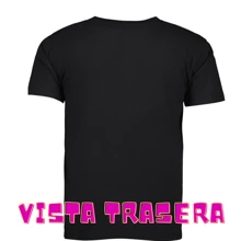 Playera negra Dragon Goku Figura naranja kanji 100% algodon estampado premium - Negro - Ver 2