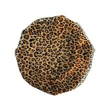 1pc Double-Layer Waterproof Leopard Printed Cap With Elastic Edge, Multi-Functional For Men And Women - Yellow - View 4