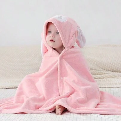 1 Miếng Hoạt hình áo có mũ Trẻ em Khăn tắm , Em bé Cape Áo choàng tắm Đồ ngủ , Vòi hoa sen trong phòng tắm , Phòng ngủ Nhà  Quần áo , Khăn đi biển