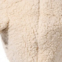 Kids' Hat Winter Scarf Set With Earmuffs And Face Cover For Boys And Girls, Cute Plush Teddy Bear Design, Warm And Stylish - Beige - View 2