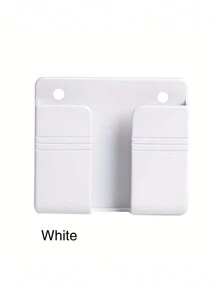 1入倉庫貨架節省空間支架存儲架手機插頭架鉤黏性,美學室內裝飾,家居裝飾,廚房配件,浴室裝飾,臥室裝飾 - 白色 - 查看 6