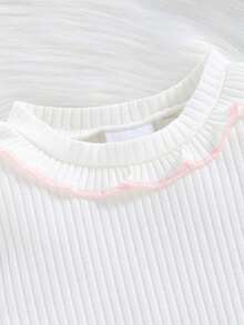 New Spring/Autumn Fashion Baby Girls' Cute European And American Style Plaid Three-Piece Set - Pink - View 4