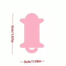 25 件隨機顏色塑膠十字繡繞線板,用於縫紉的簡單素色塑膠線存儲架 - 彩色 - 查看 5