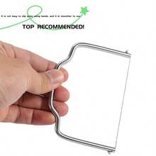 Iron Plated Foie Gras Cheese Slicer-Butter Knife-Multi-Purpose Cheese Planer - Silver - View 5