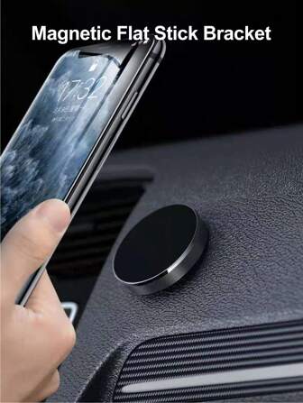 Magnetic Car Phone Holder For Dashboard,Magnetic Phone Holder For Car Dashboard [ Strong Magnet Compatible With IPhone Magnetic Phone Mount For Car, Universal Dash Car Mount Fits All Cell Phone,Compatible With For Bathroom Wall Mirror Bathtub Kitchen,Compatible With Compatible With Apple