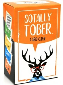 1盒'sotally Tober'酒牌桌遊,適用於派對飲酒,家庭聚會,有趣的紙牌遊戲,派對桌遊,假日遊戲 - 彩色 - 查看 7