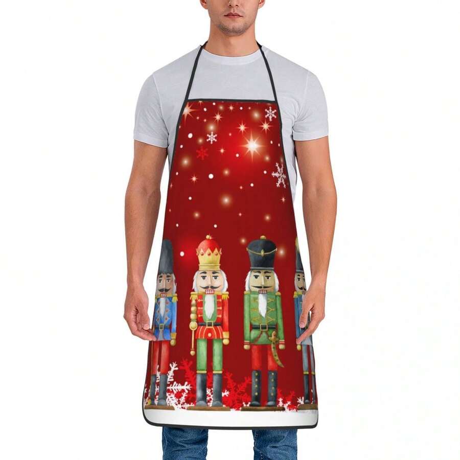 1件防水防污創意無袖圍裙 - 彩色 - 查看 1