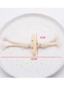 5pcs/Set Rope & Animal Horn Toggles Buttons For Coat, Windbreaker, Cardigan, Baby Clothes, Etc. - Coffee Brown - View 4