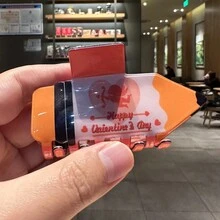 1pc Creative Pencil Shaped Cute Hair Clip For Women - Multicolor - View 3