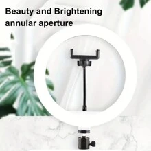 8-Inch Live Fill Light 7.87inch Live Beauty Light Led Ring Fill Light Beauty Light Ring Light - Black - View 2