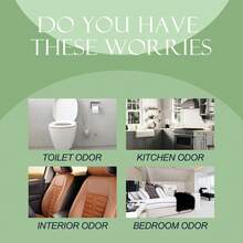 Jaysuing 50ml Toilet Deodorizer Air Freshener With Long-Lasting Fragrance For Indoor, Bedroom, Bathroom - White - View 10