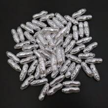 30 件白色不对称巴洛克仿珍珠串珠适用于项链、包包、手机链 DIY 珠宝制作 - 白色 - 查看 1