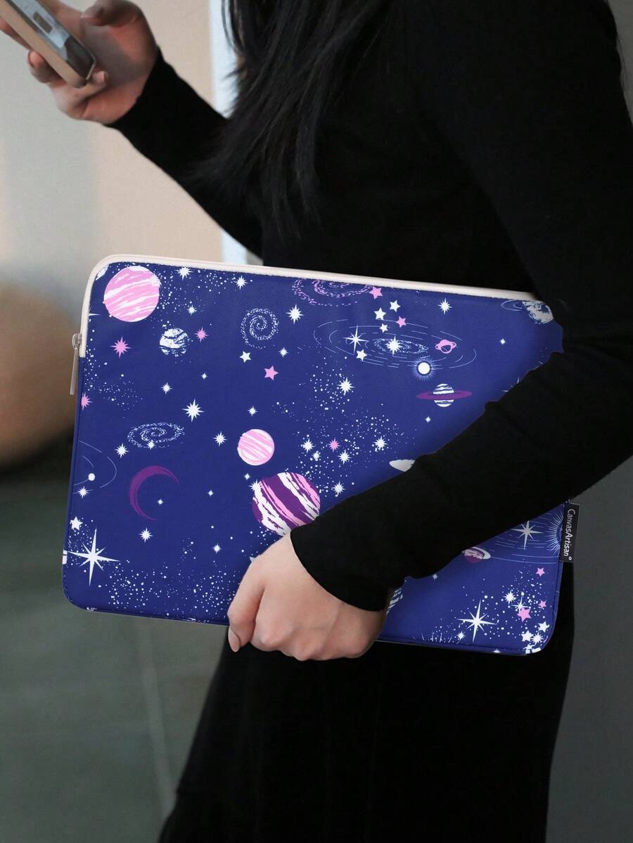 canvas artisan Printing Waterproof Laptop Bag Portable Laptop Sleeve