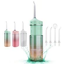2023  Upgraded Cordless Dental Teeth Irrigation, IPX7 Waterproof Oral Irrigator, Rechargeable Portable Water Flosser - Mint Green - View 4