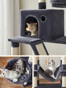 Feandrea Cat Trees & Condos - 深灰色 - 查看 3
